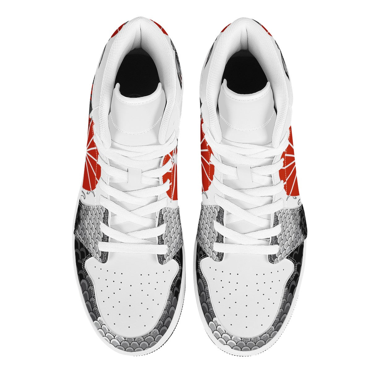 Koi Fish Custom Nike Air Jordan 1 Leather Sneaker