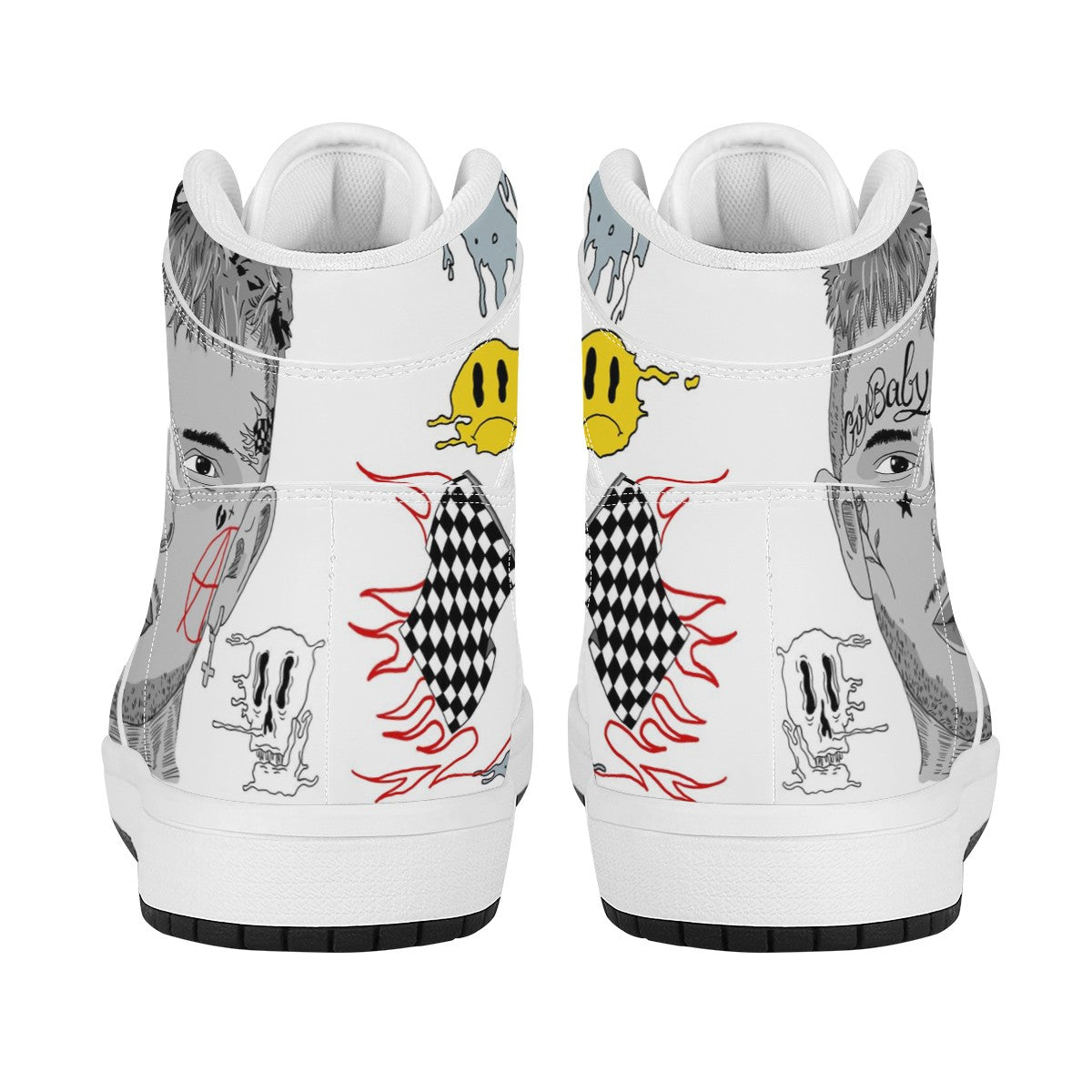 Lil Peep Custom Nike Air Jordan 1 Leather Sneaker