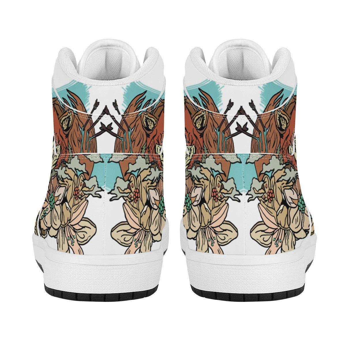 Wounded Tiger Custom Nike Air Jordan 1 Leather Sneaker