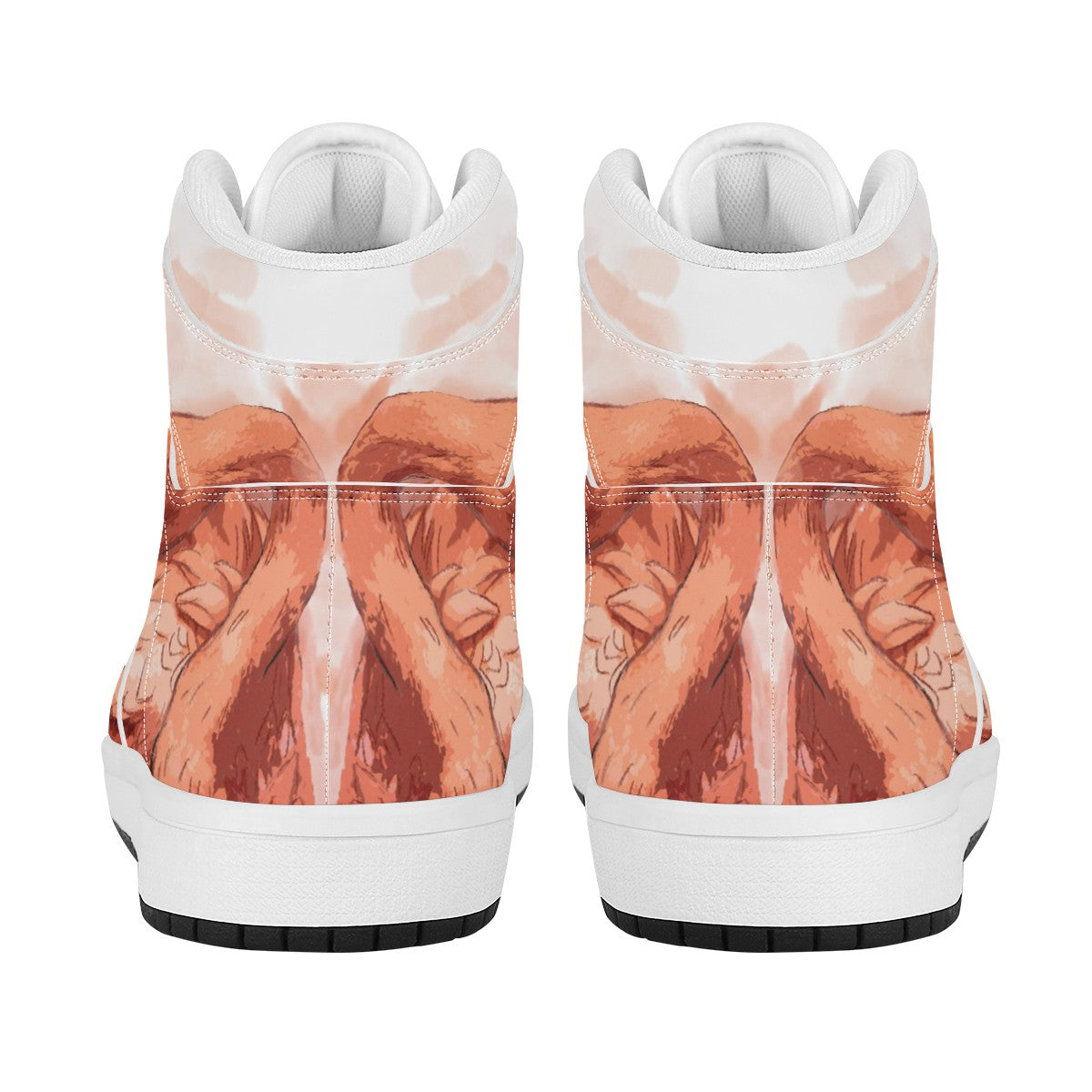 Flamingo Custom Nike Air Jordan 1 Leather Sneaker