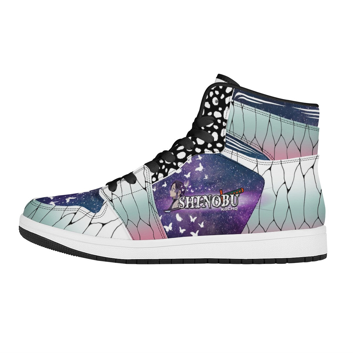 Shinobu Kocho Custom Nike Air Jordan 1 Leather Sneaker