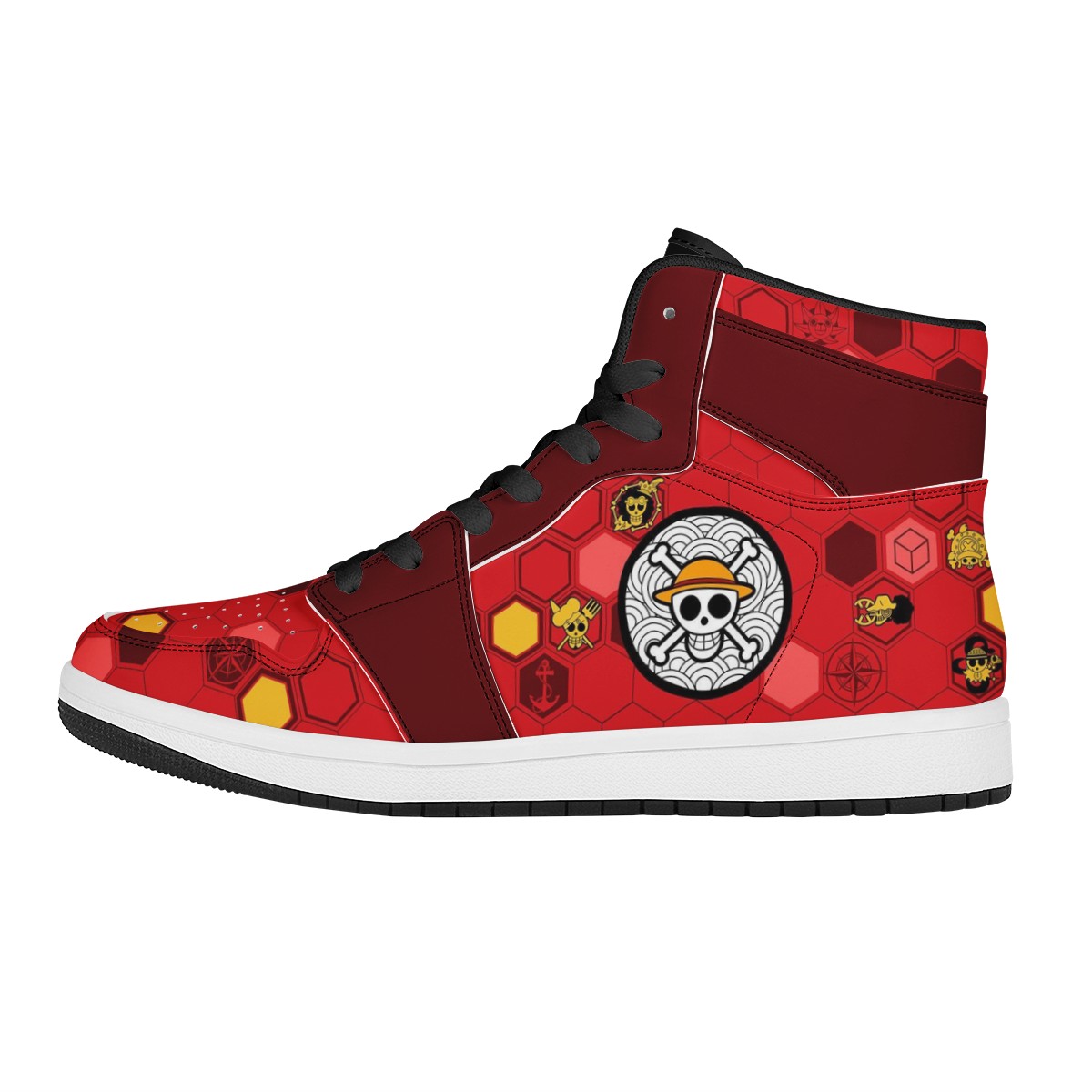 Monkey D. Luffy Custom Nike Air Jordan 1 Leather Sneaker