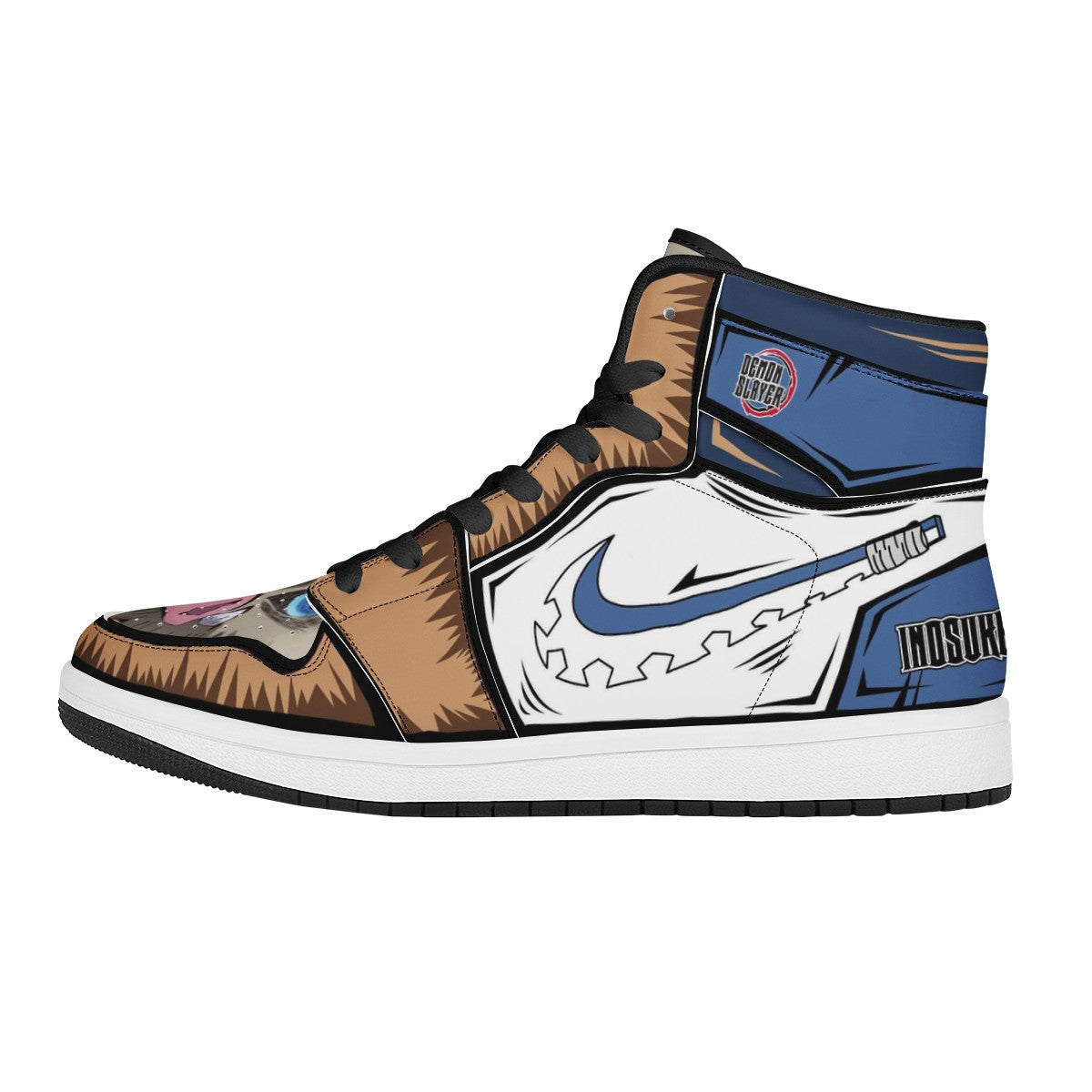 Hashibira Inosuke Custom Nike Air Jordan 1 Leather Sneaker