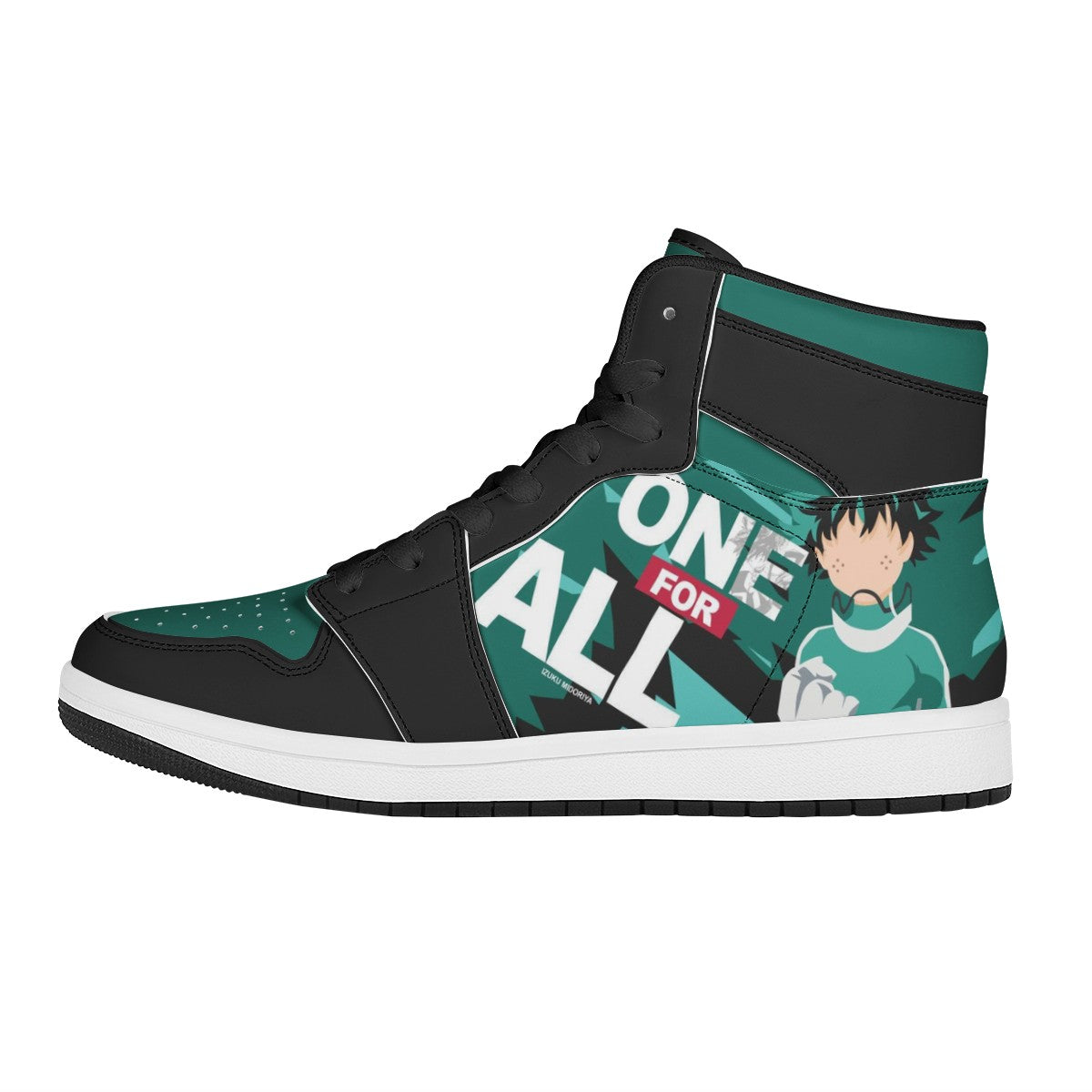 Izuku Midoriya Custom Nike Air Jordan 1 Leather Sneaker