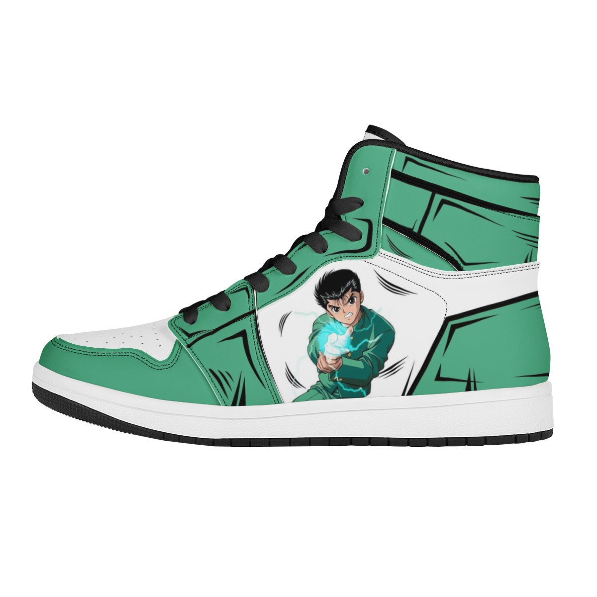Yusuke Urameshi Custom Nike Air Jordan 1 Leather Sneaker