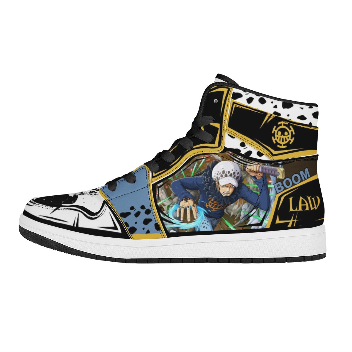 Trafalgar D. Water Law Custom Nike Air Jordan 1 Leather Sneaker