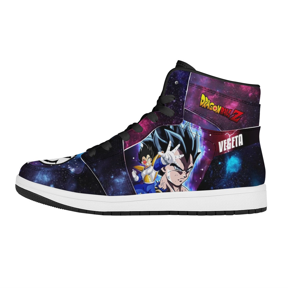 Vegeta Custom Nike Air Jordan 1 Leather Sneaker