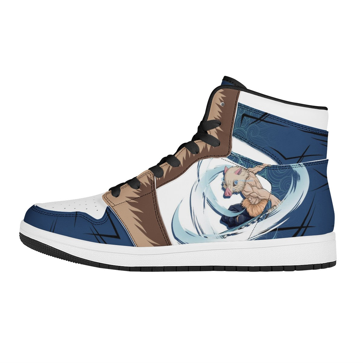 Hashibira Inosuke Custom Nike Air Jordan 1 Leather Sneaker