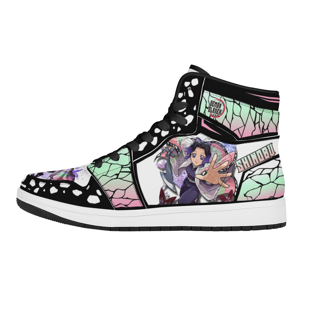 Shinobu Kocho Custom Nike Air Jordan 1 Leather Sneaker