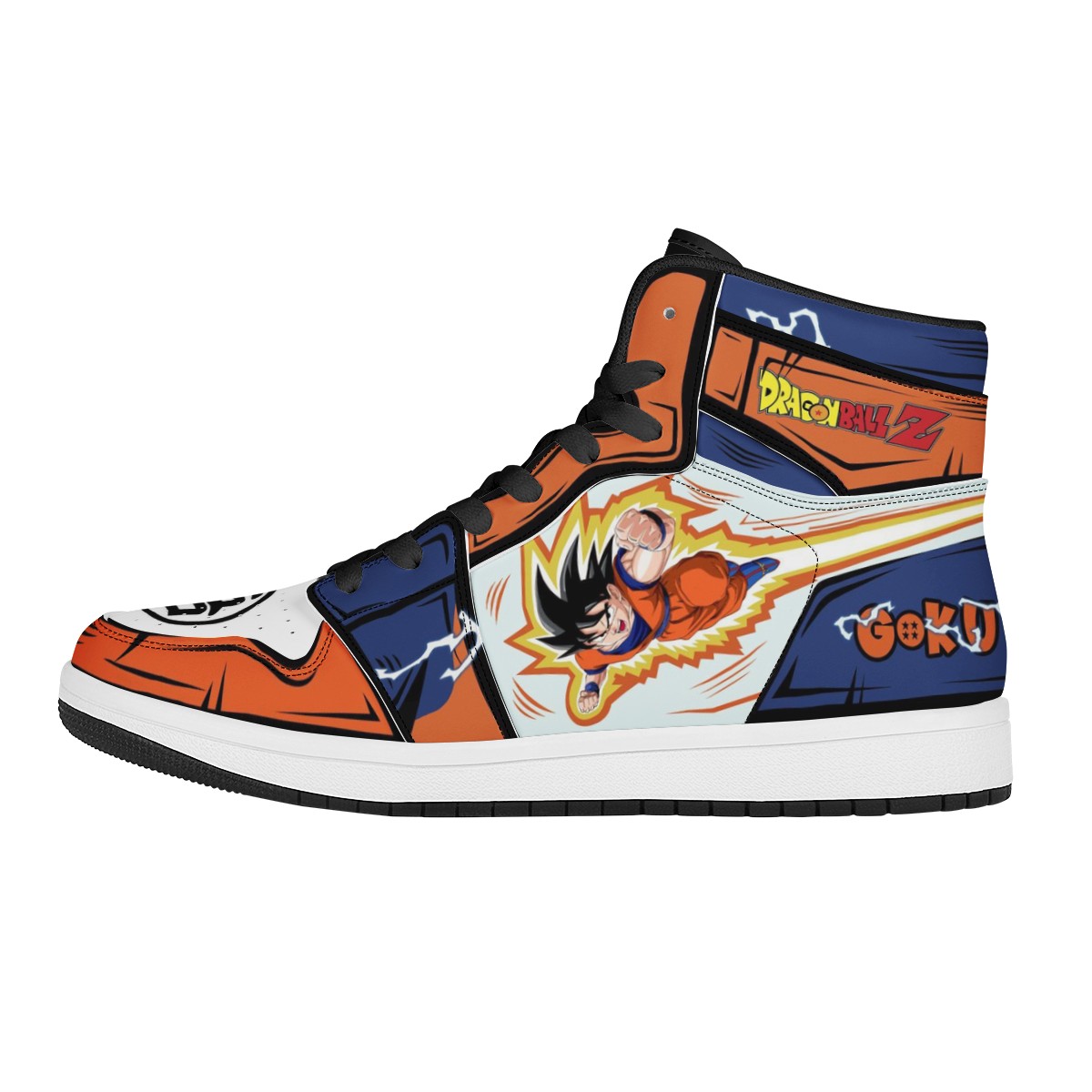 Goku Custom Nike Air Jordan 1 Leather Sneaker