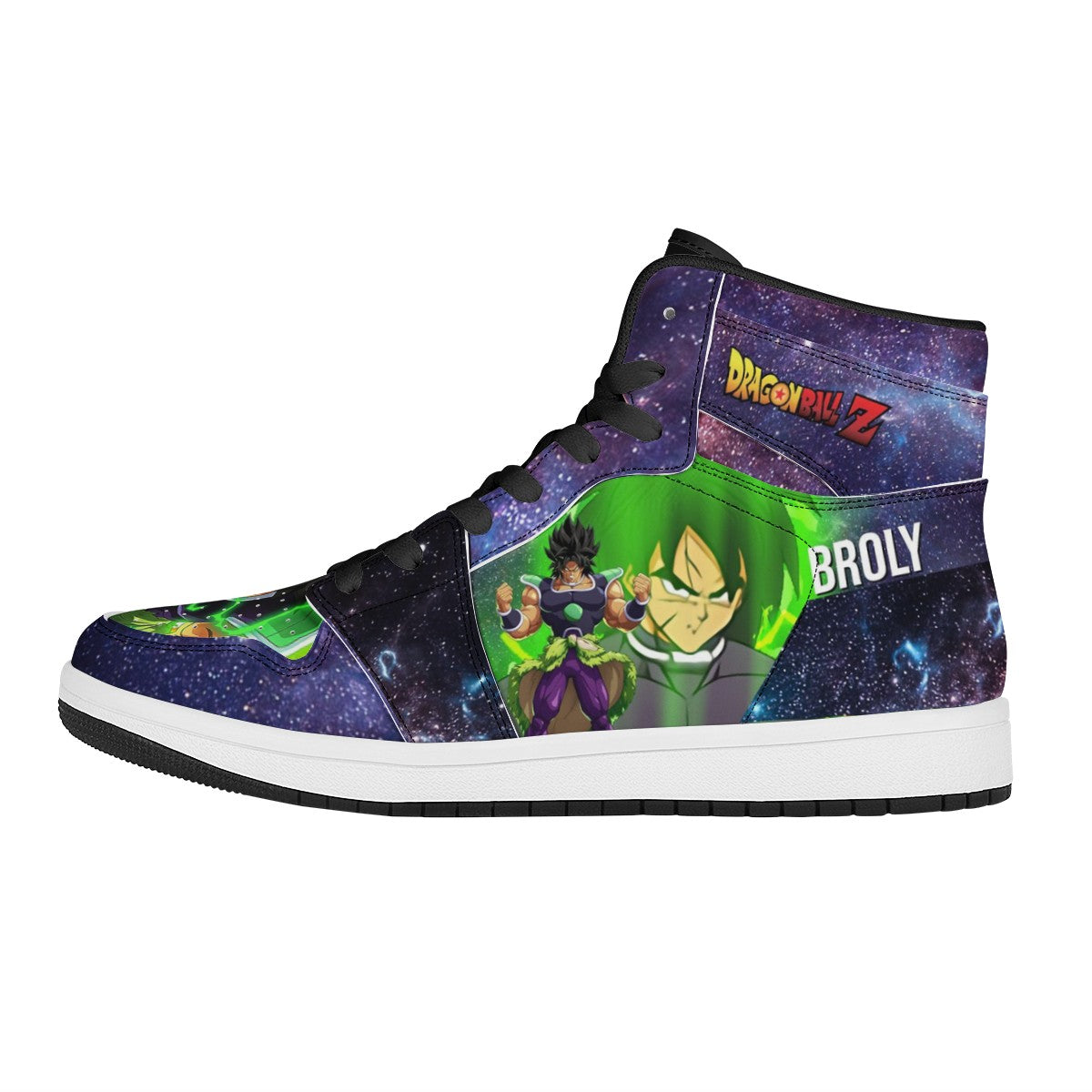 Broly Custom Nike Air Jordan 1 Leather Sneaker