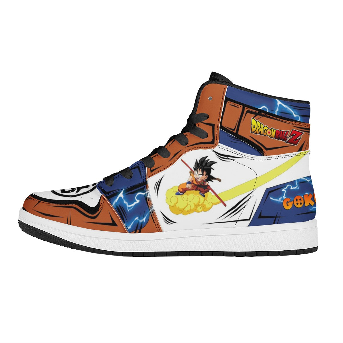 Goku Custom Nike Air Jordan 1 Leather Sneaker