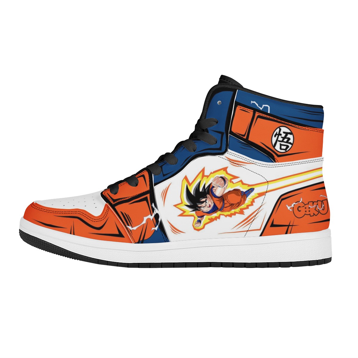 Goku Custom Nike Air Jordan 1 Leather Sneaker