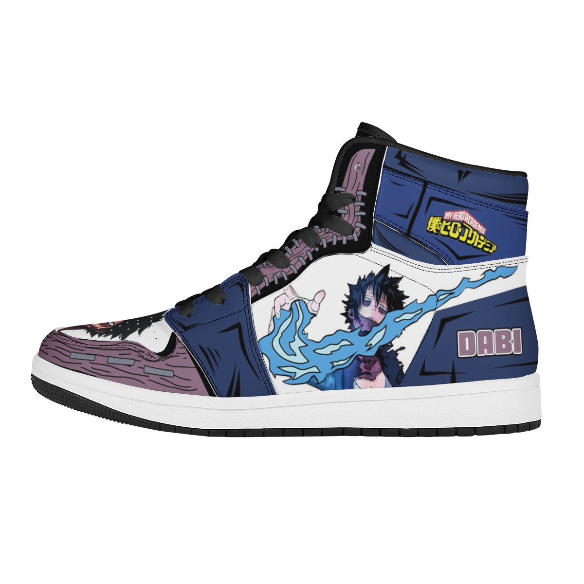 Dabi Custom Nike Air Jordan 1 Leather Sneaker