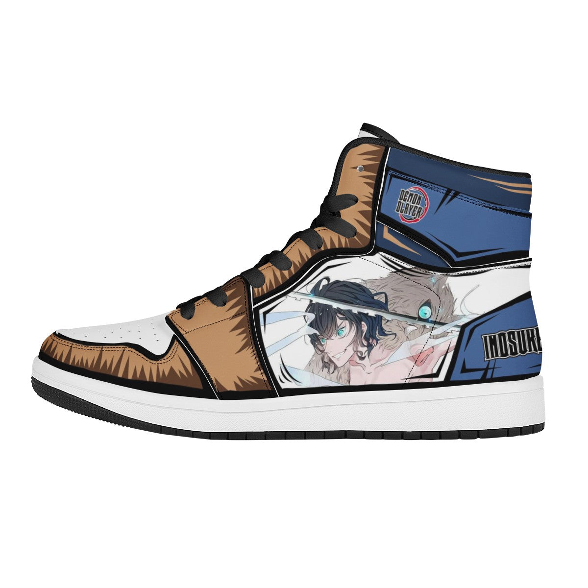 Hashibira Inosuke Custom Nike Air Jordan 1 Leather Sneaker