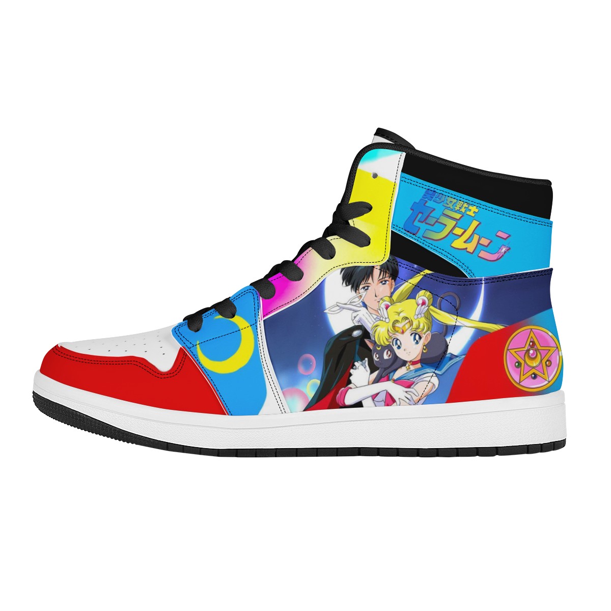 Usagi Tsukino Custom Nike Air Jordan 1 Leather Sneaker