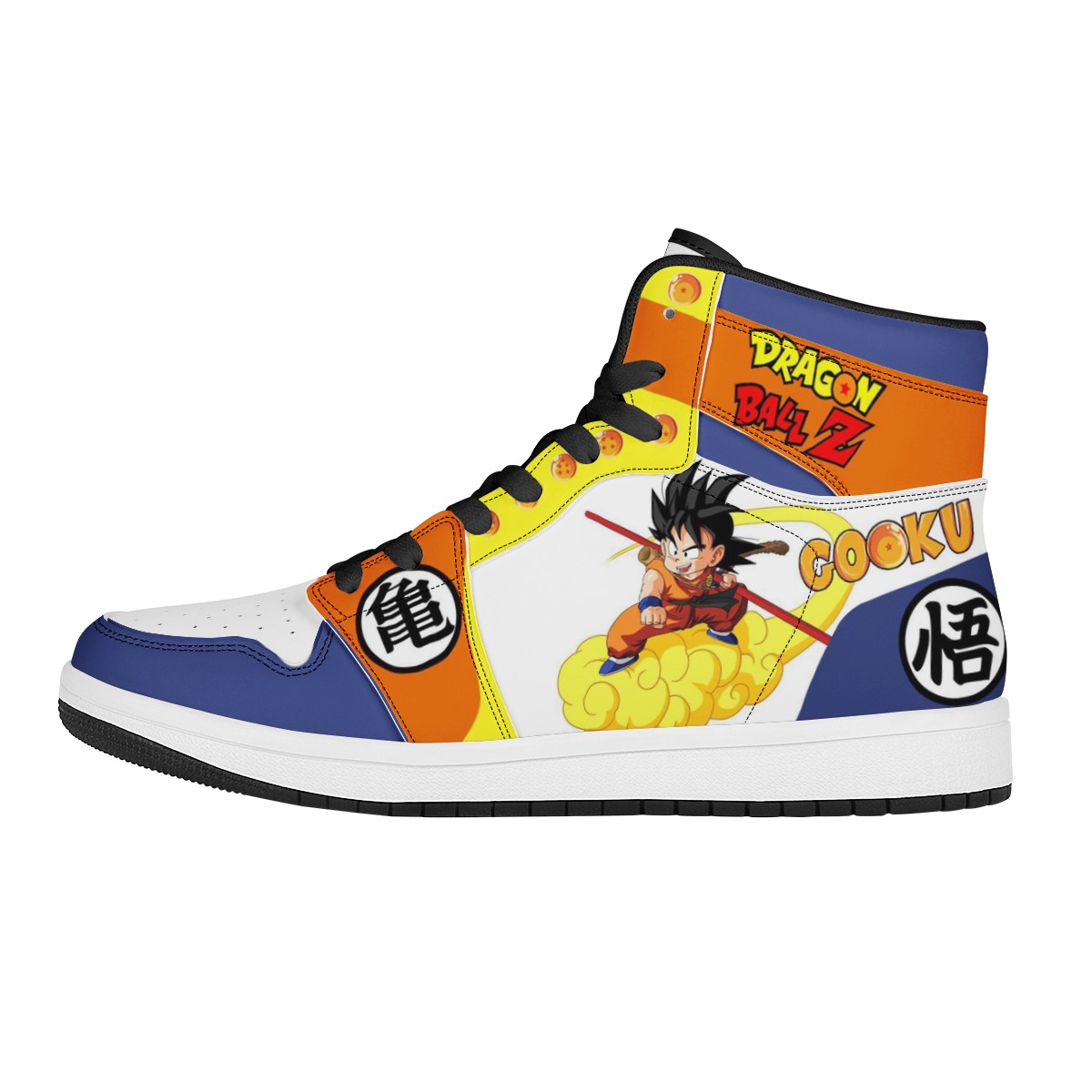 Goku Custom Nike Air Jordan 1 Leather Sneaker