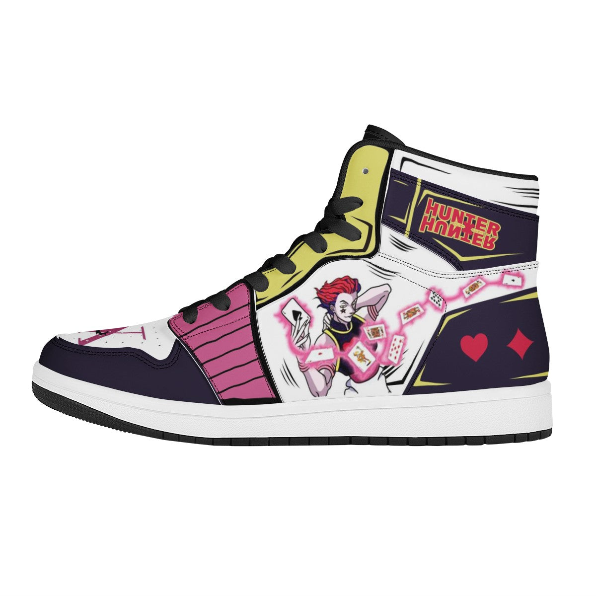 Hisoka Morow Custom Nike Air Jordan 1 Leather Sneaker