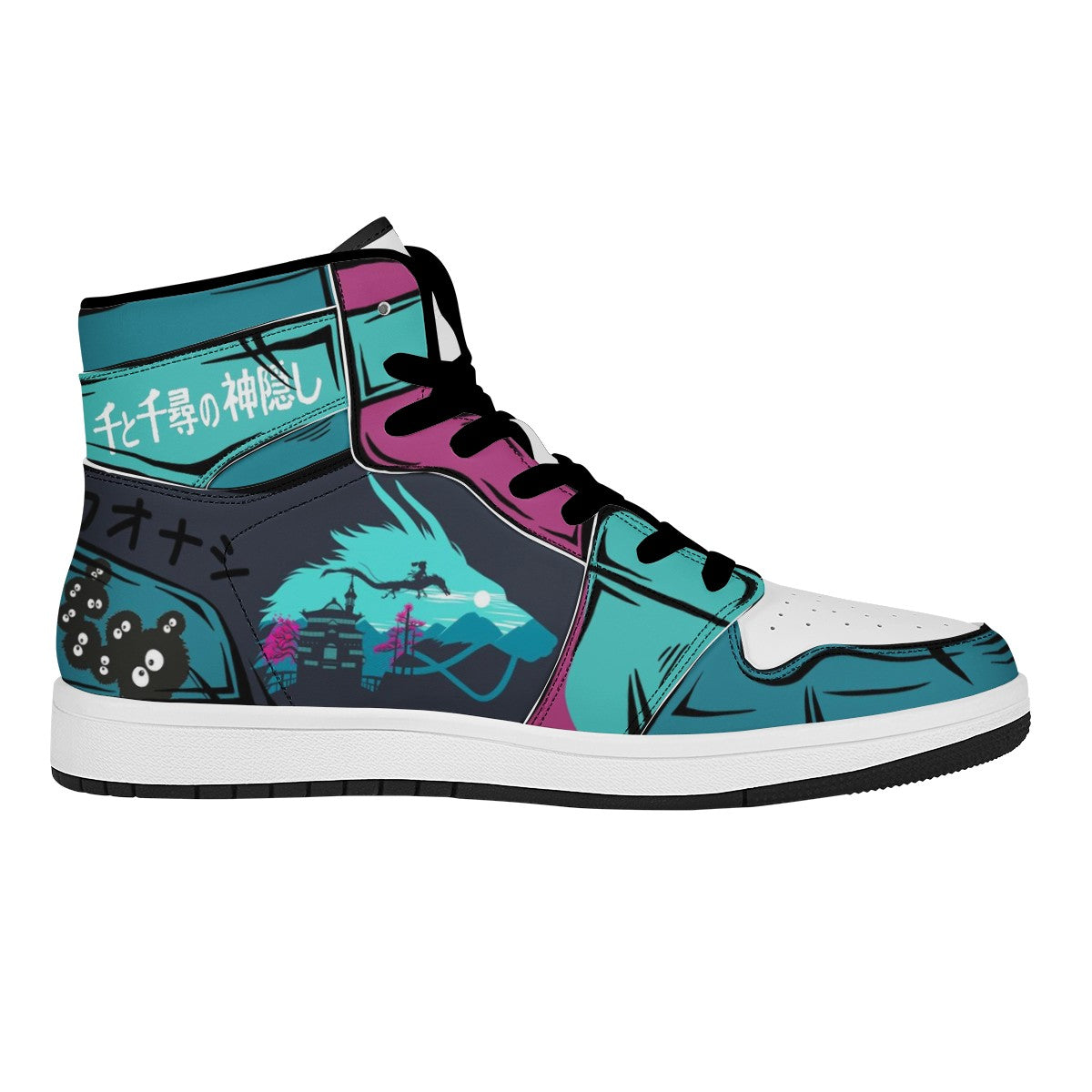 Spirited Away Custom Nike Air Jordan 1 Leather Sneaker