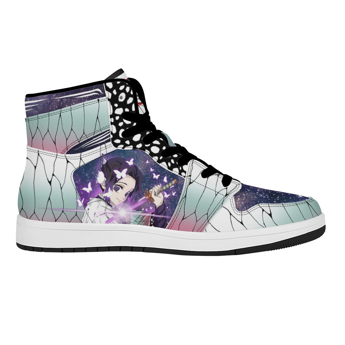 Shinobu Kocho Custom Nike Air Jordan 1 Leather Sneaker