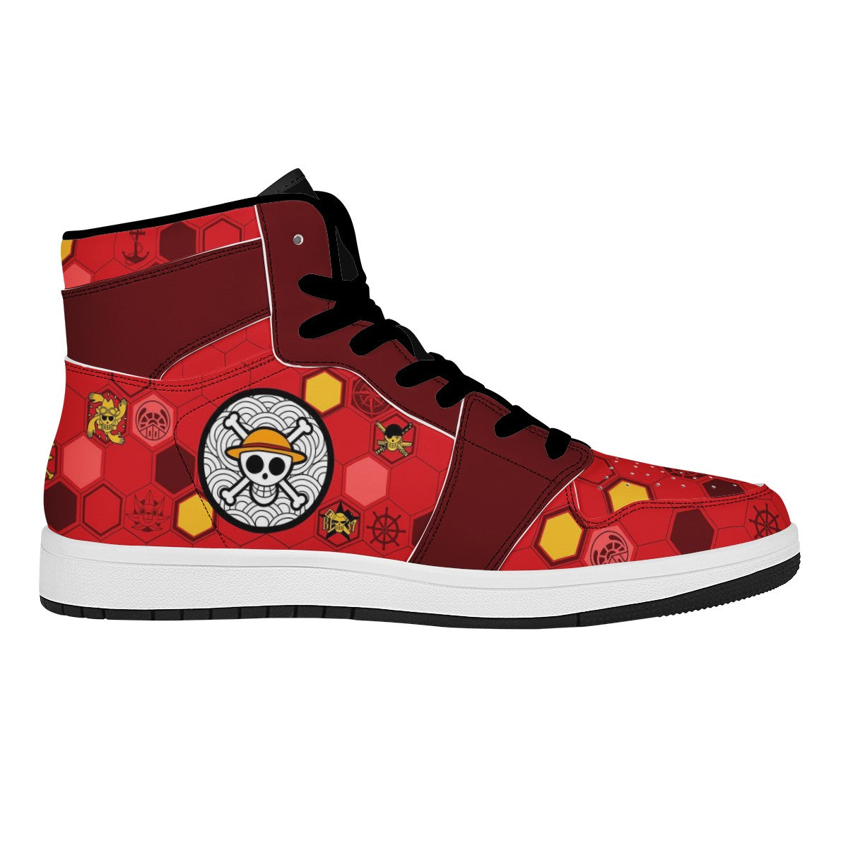 Monkey D. Luffy Custom Nike Air Jordan 1 Leather Sneaker