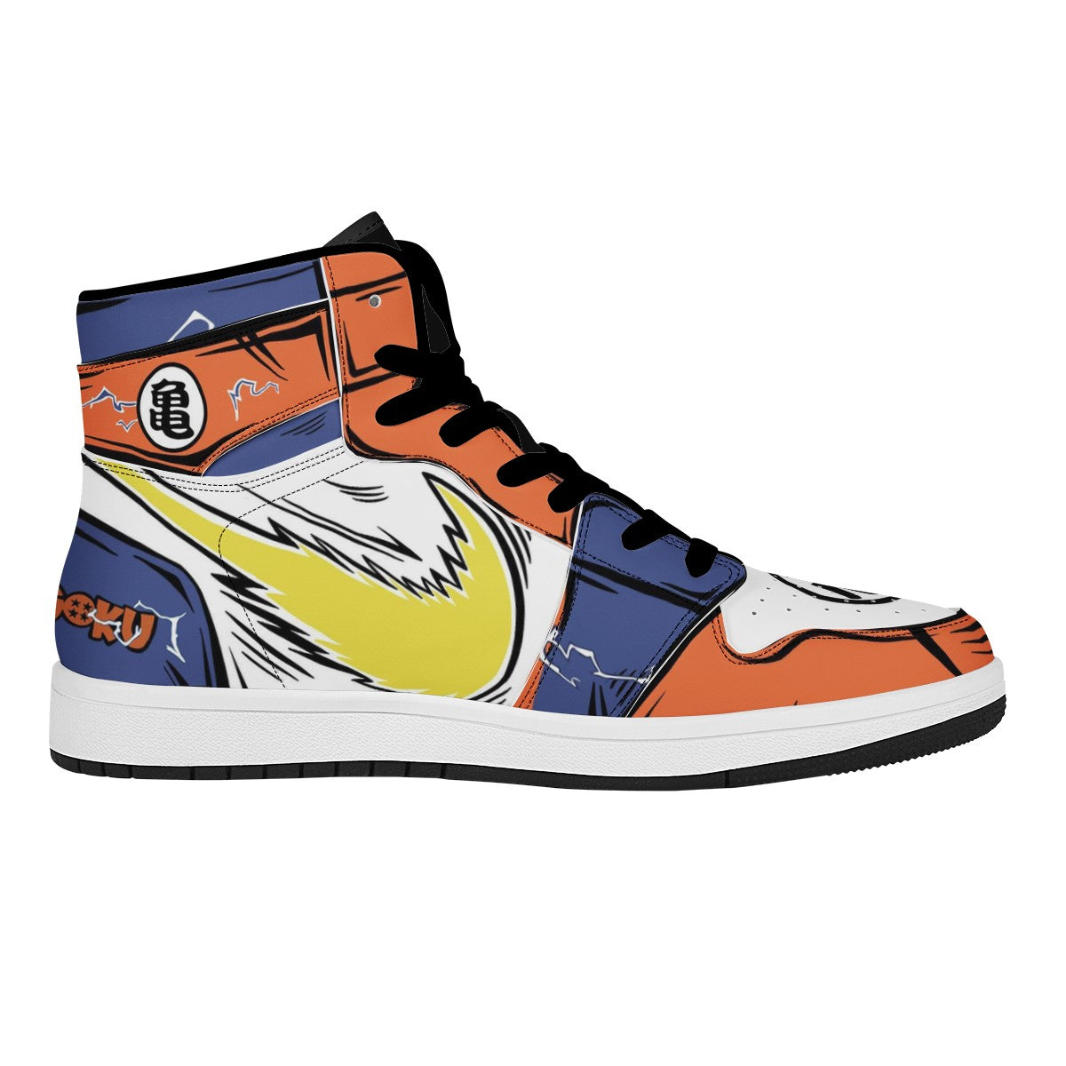 Goku Custom Nike Air Jordan 1 Leather Sneaker