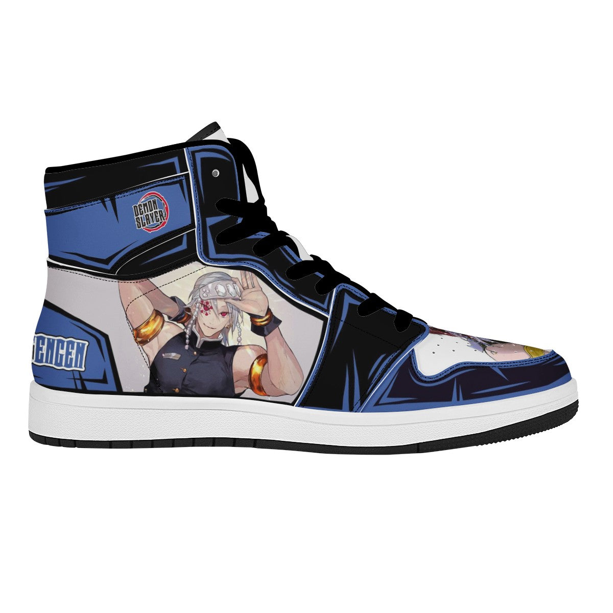 Tengen Uzui Custom Nike Air Jordan 1 Leather Sneaker