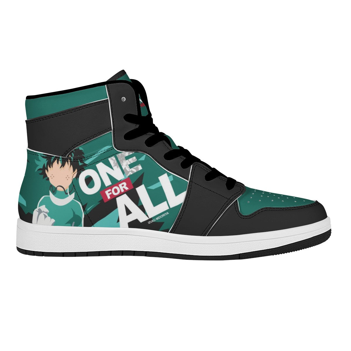 Izuku Midoriya Custom Nike Air Jordan 1 Leather Sneaker