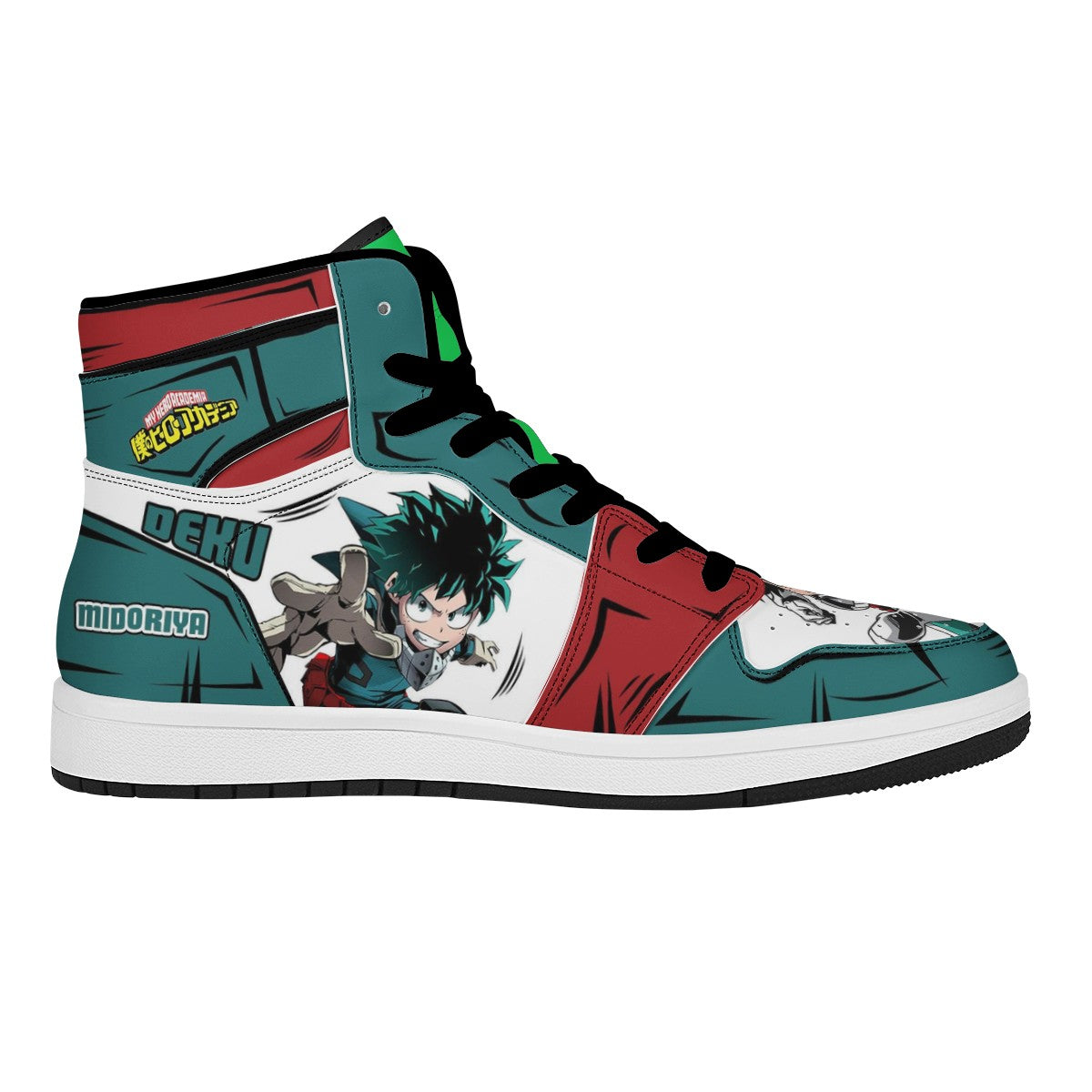 Izuku Midoriya Custom Nike Air Jordan 1 Leather Sneaker