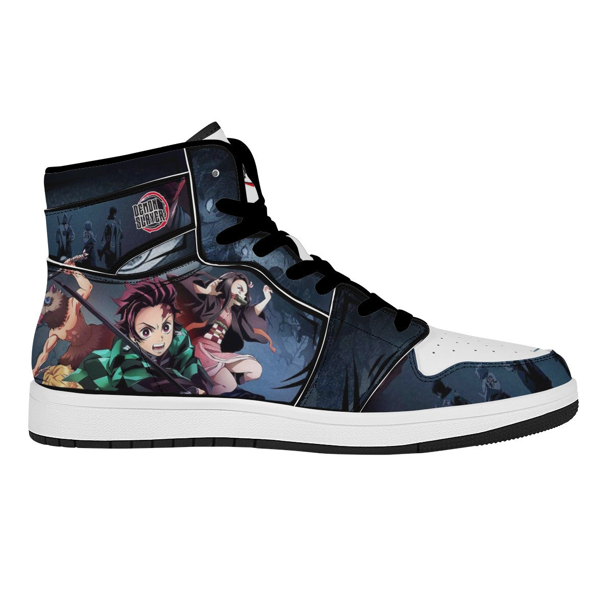 Tanjiro Kamado Custom Nike Air Jordan 1 Leather Sneaker
