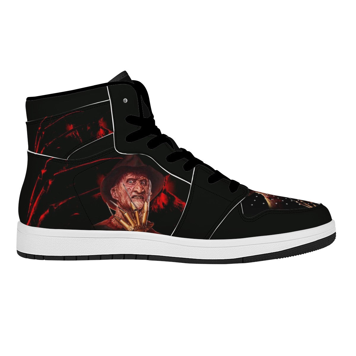 Freddy Krueger Custom Nike Air Jordan 1 Leather Sneaker