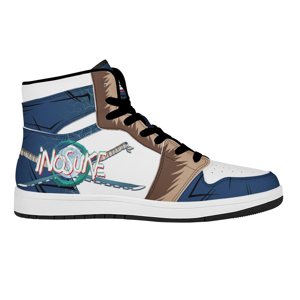 Hashibira Inosuke Custom Nike Air Jordan 1 Leather Sneaker