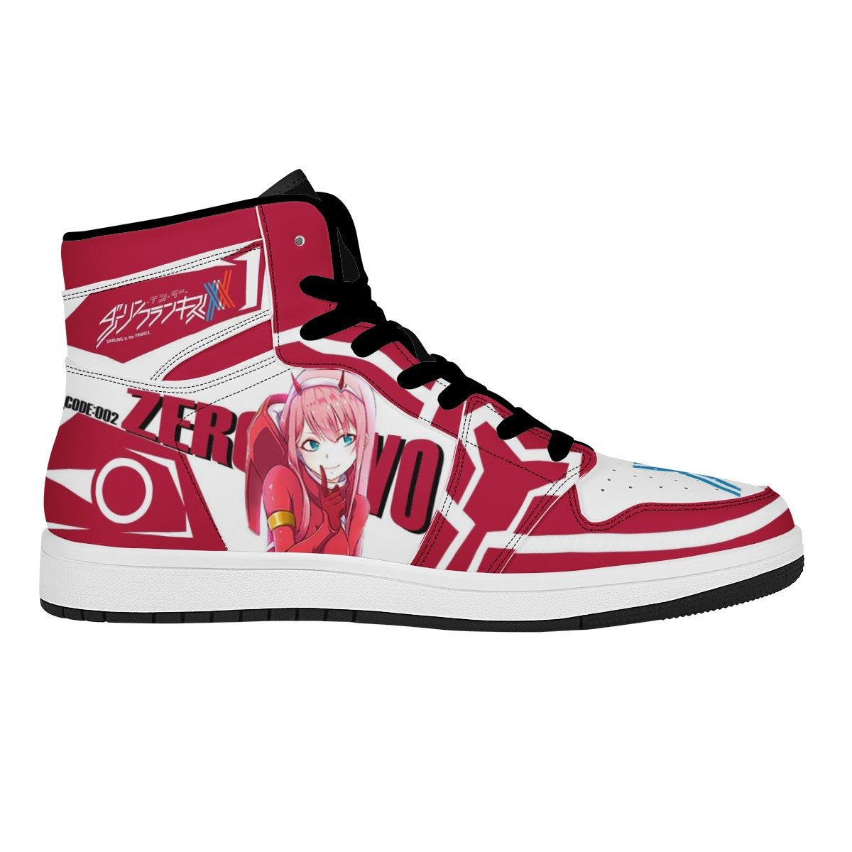 Zero Two Custom Nike Air Jordan 1 Leather Sneaker