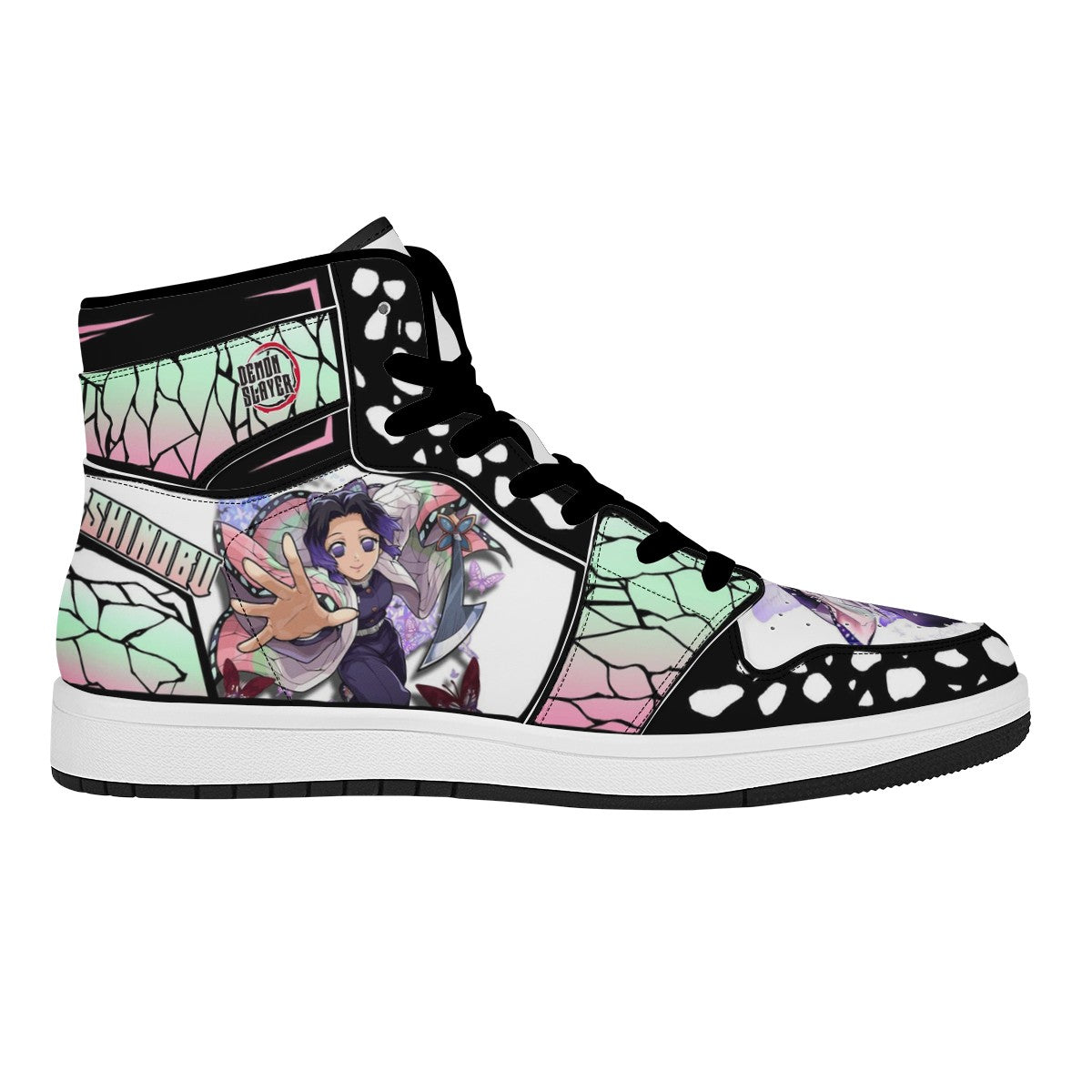 Shinobu Kocho Custom Nike Air Jordan 1 Leather Sneaker