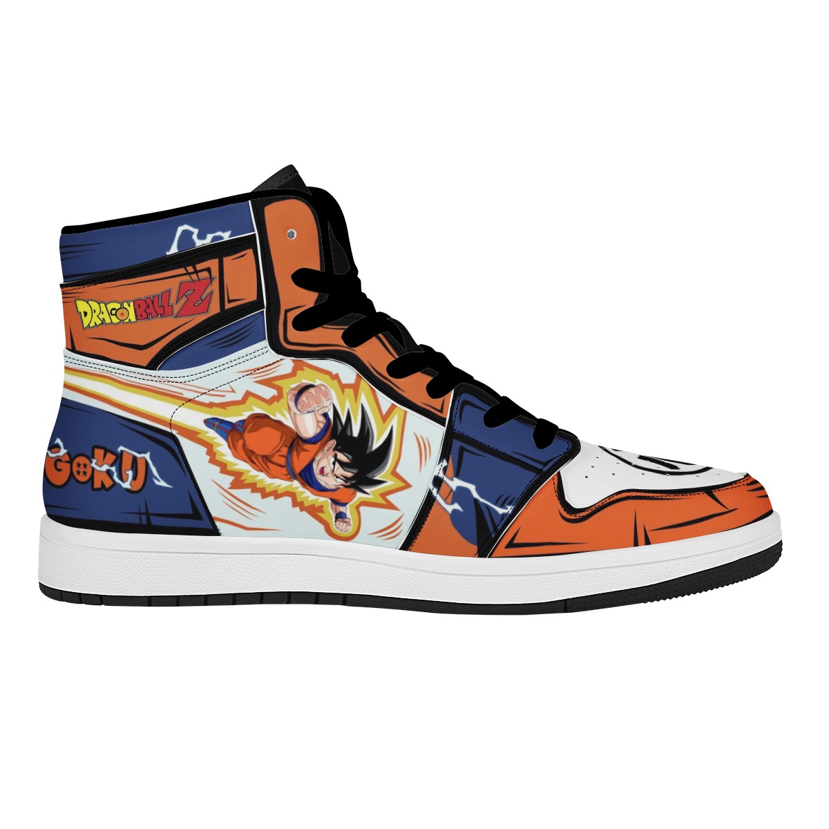 Goku Custom Nike Air Jordan 1 Leather Sneaker