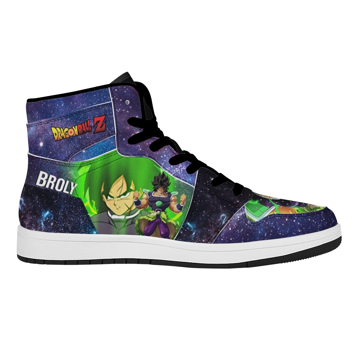 Broly Custom Nike Air Jordan 1 Leather Sneaker