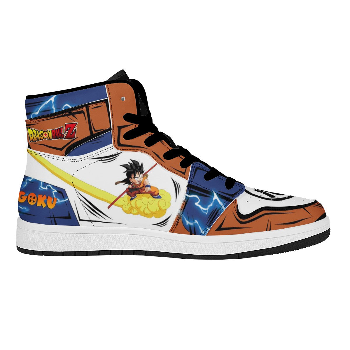 Goku Custom Nike Air Jordan 1 Leather Sneaker