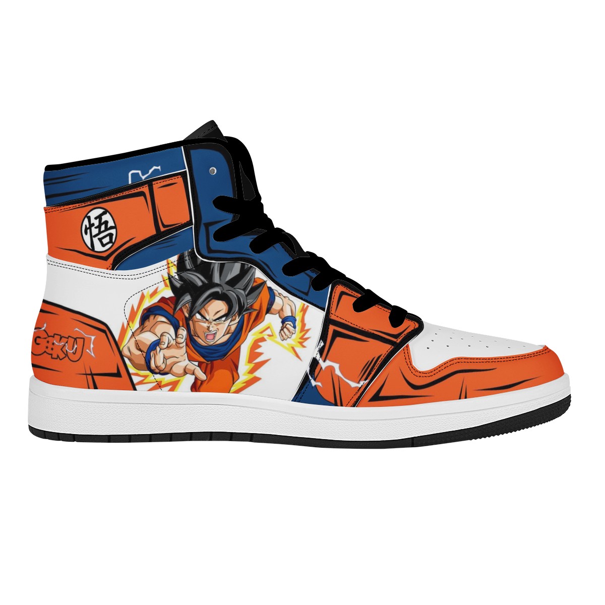 Goku Custom Nike Air Jordan 1 Leather Sneaker