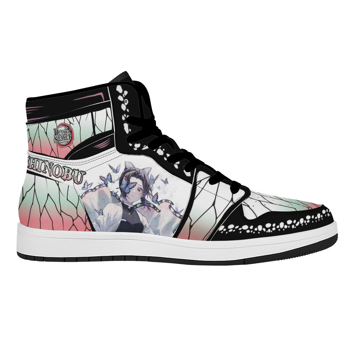 Shinobu Kocho Custom Nike Air Jordan 1 Leather Sneaker