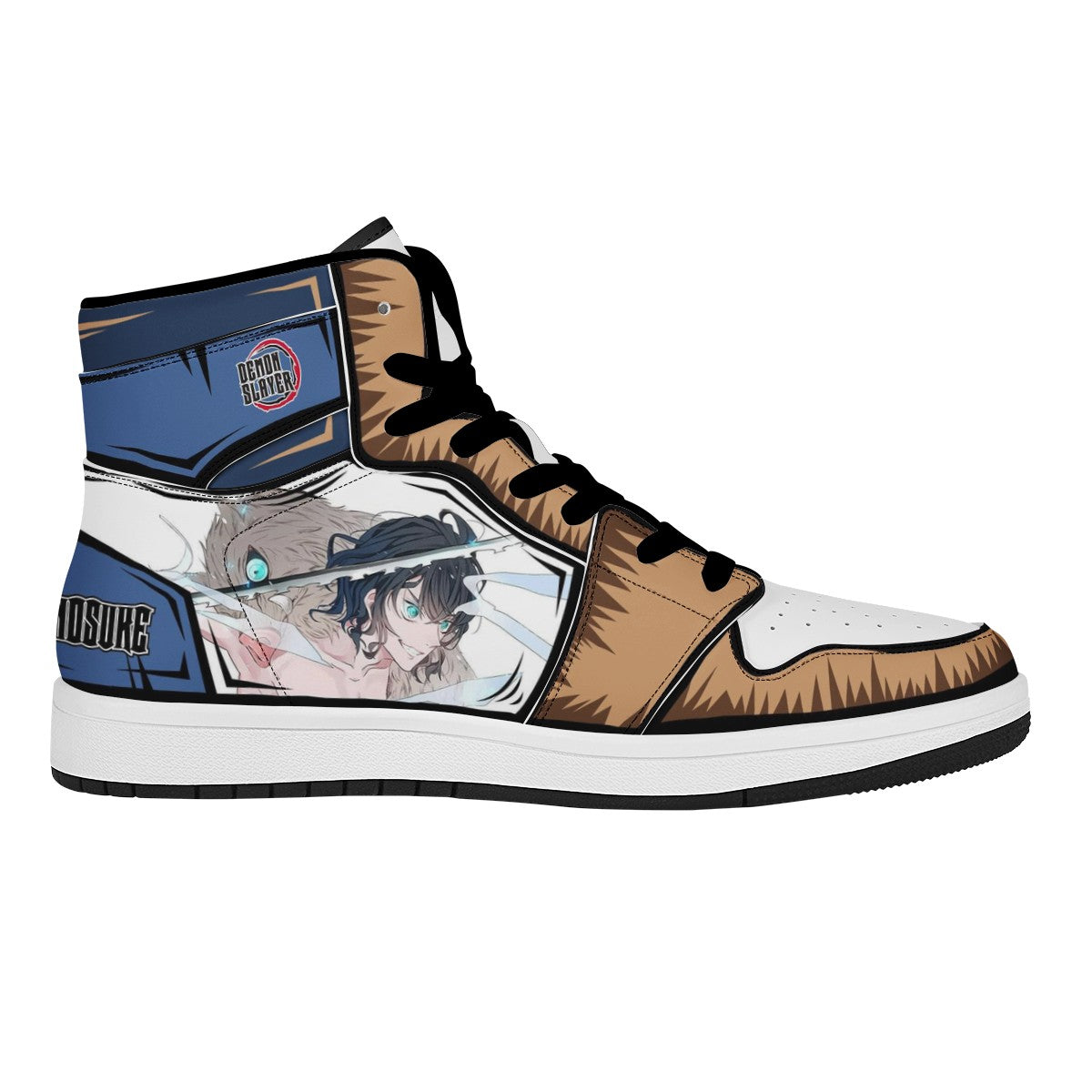 Hashibira Inosuke Custom Nike Air Jordan 1 Leather Sneaker