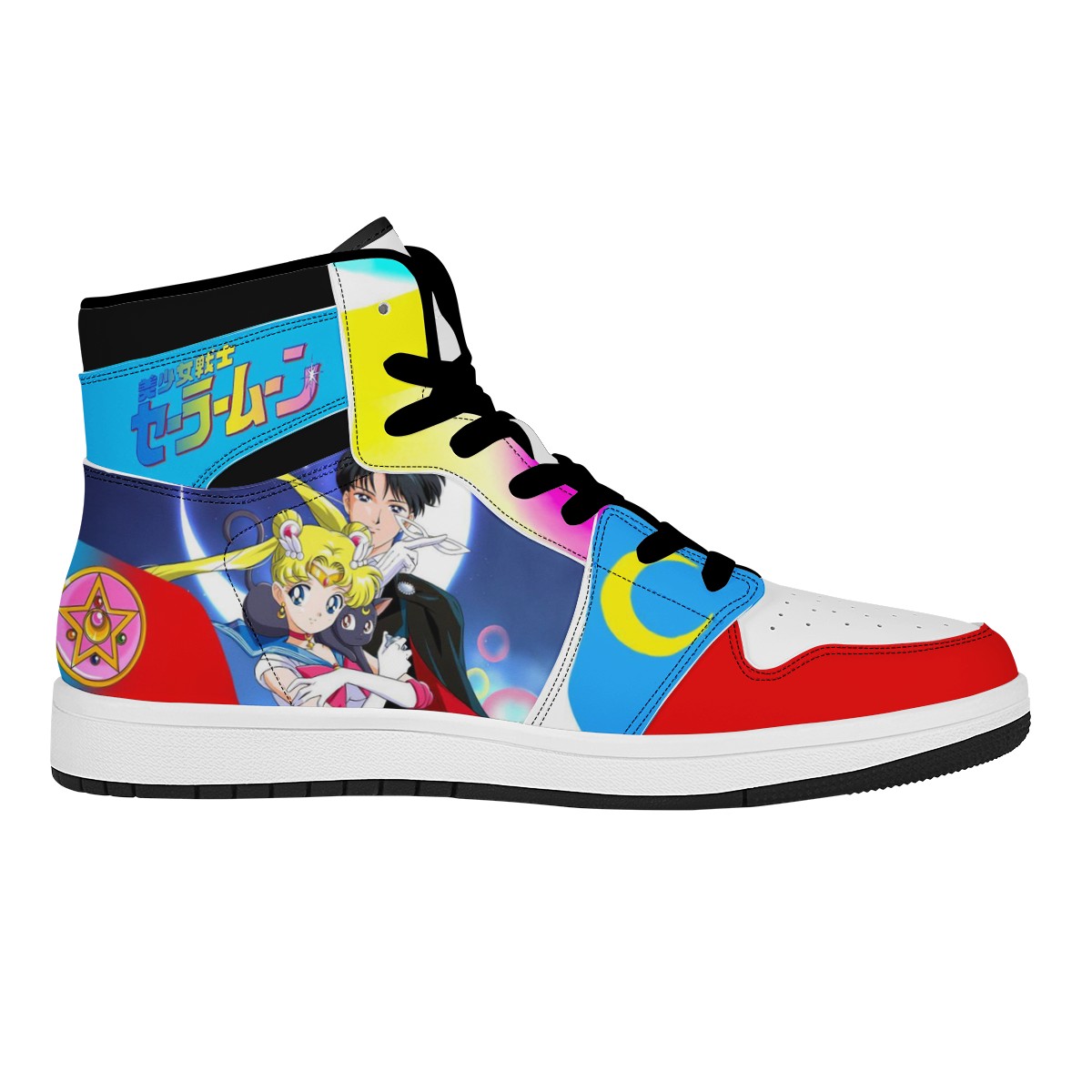Usagi Tsukino Custom Nike Air Jordan 1 Leather Sneaker