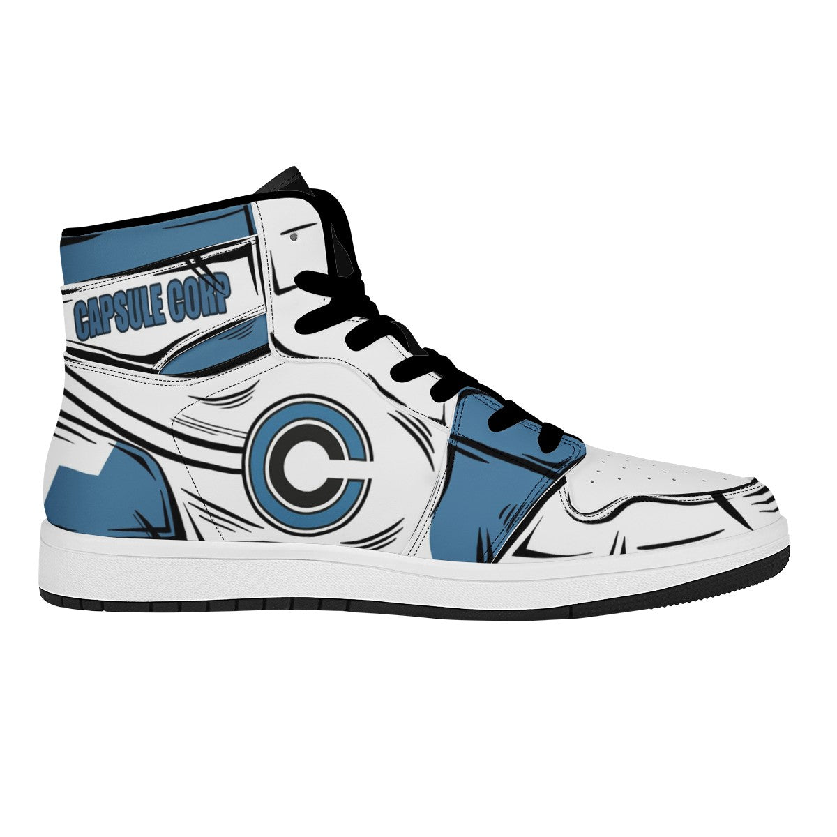 Capsule Corp Custom Nike Air Jordan 1 Leather Sneaker