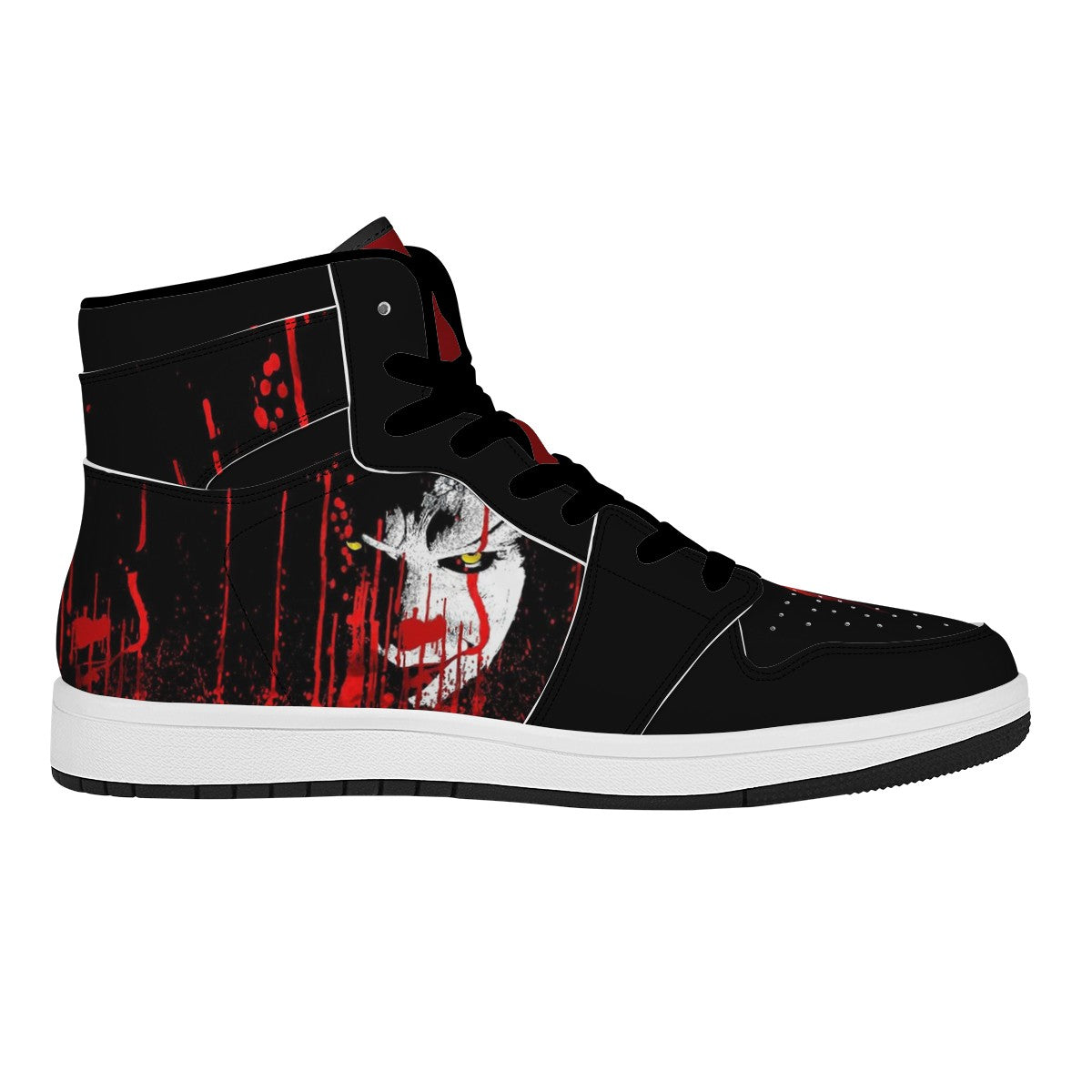 Pennywise Custom Nike Air Jordan 1 Leather Sneaker