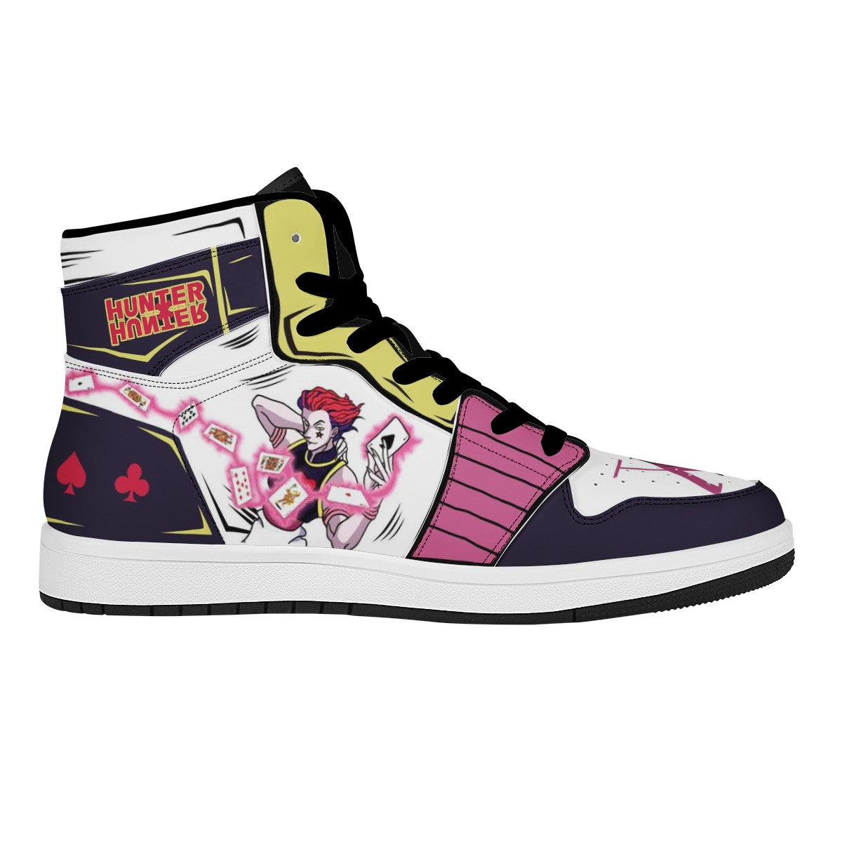 Hisoka Morow Custom Nike Air Jordan 1 Leather Sneaker