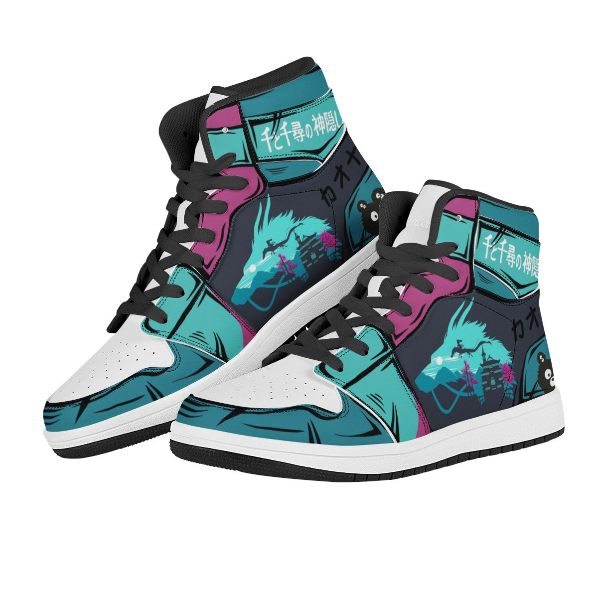 Spirited Away Custom Nike Air Jordan 1 Leather Sneaker