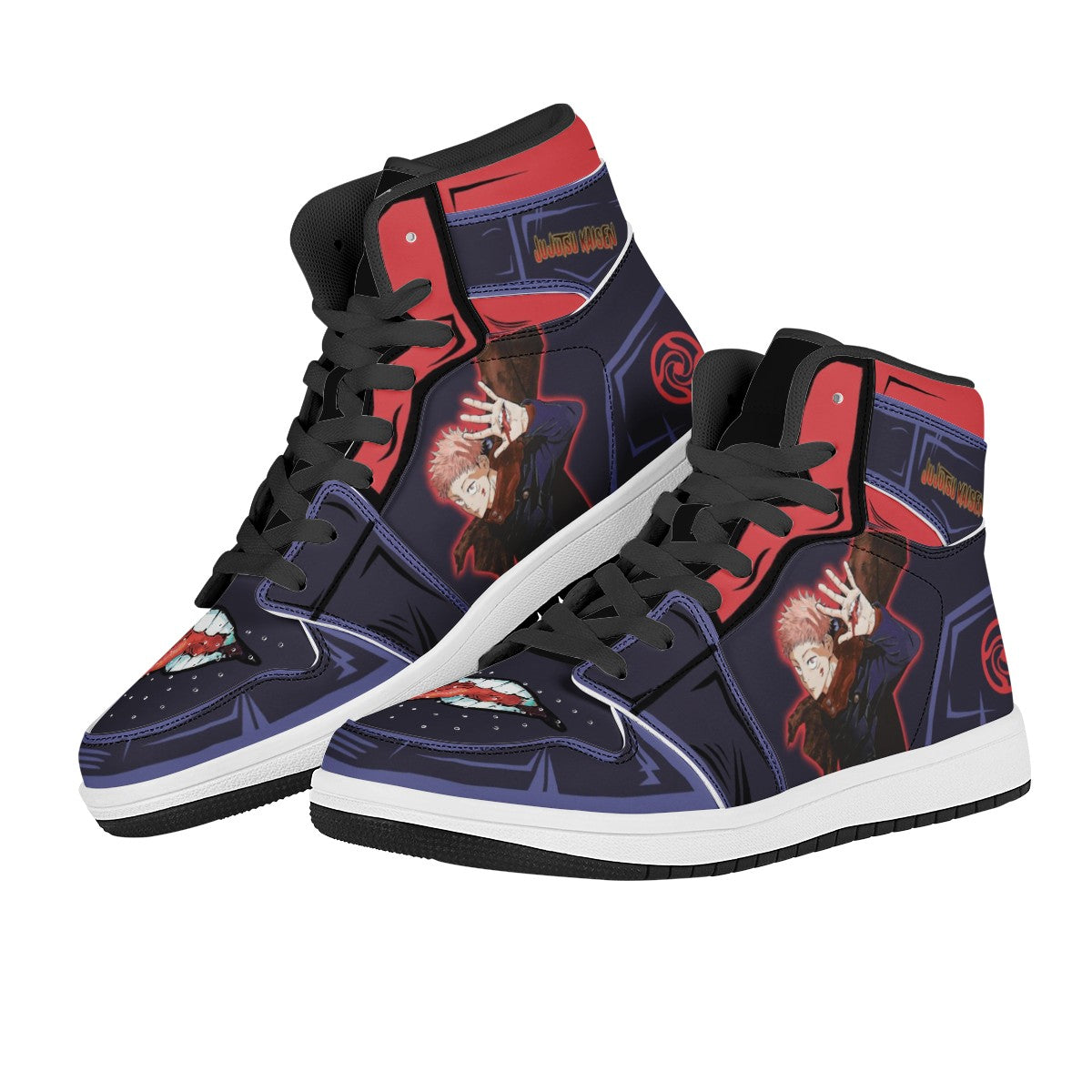 Yuji Itadori Custom Nike Air Jordan 1 Leather Sneaker