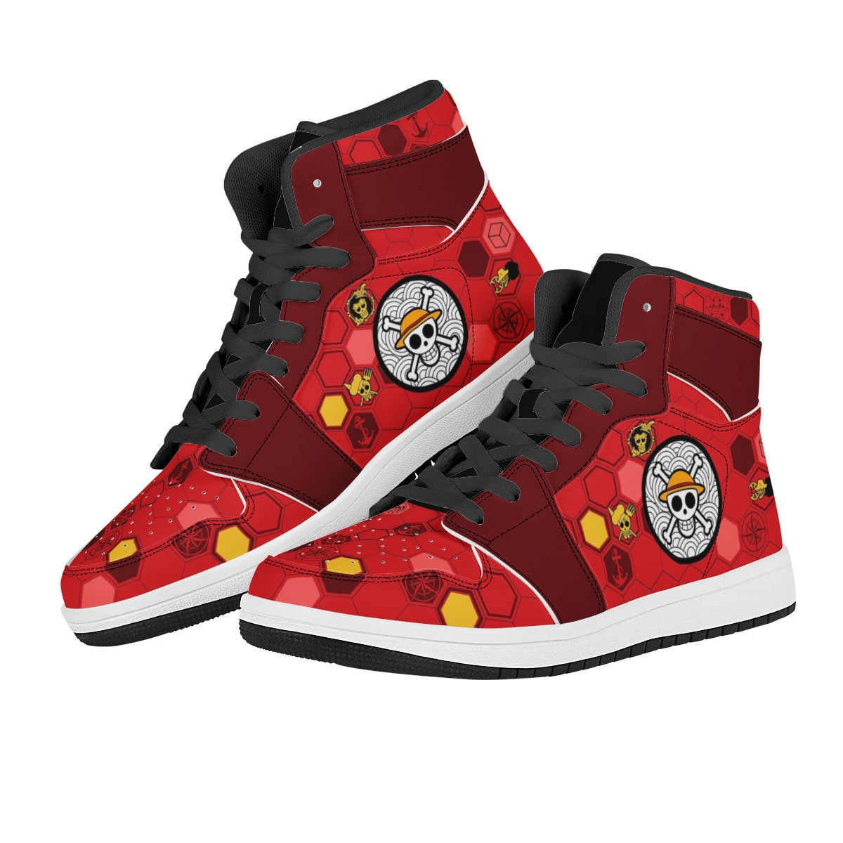 Monkey D. Luffy Custom Nike Air Jordan 1 Leather Sneaker