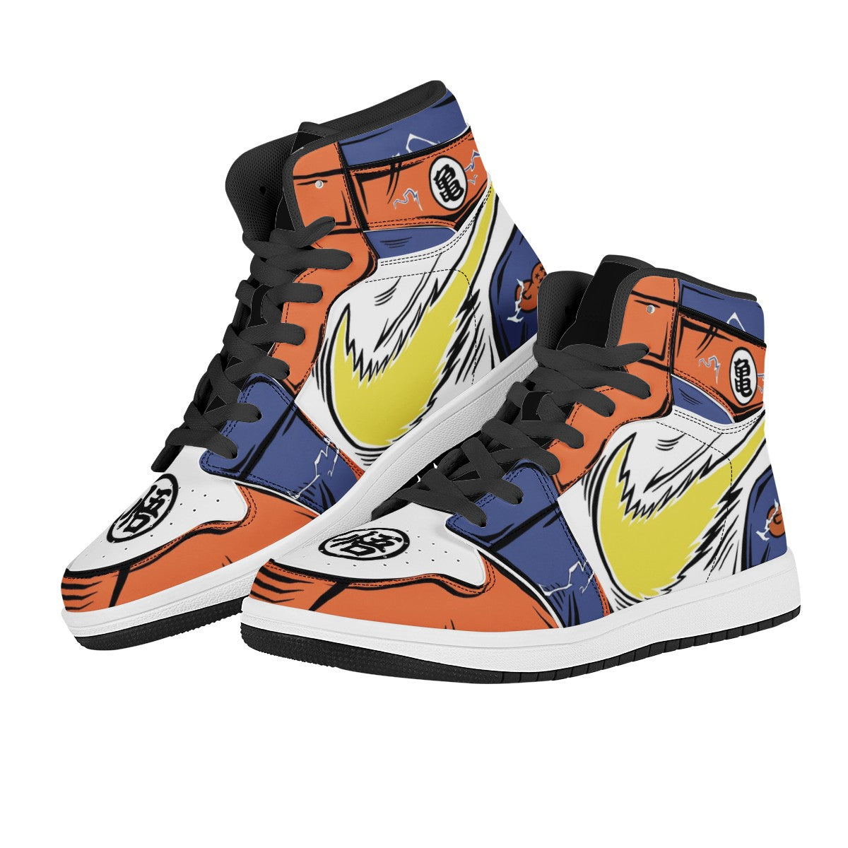 Goku Custom Nike Air Jordan 1 Leather Sneaker