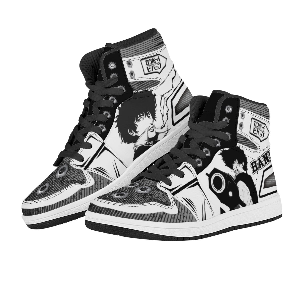 Spike Spiegel Custom Nike Air Jordan 1 Leather Sneaker