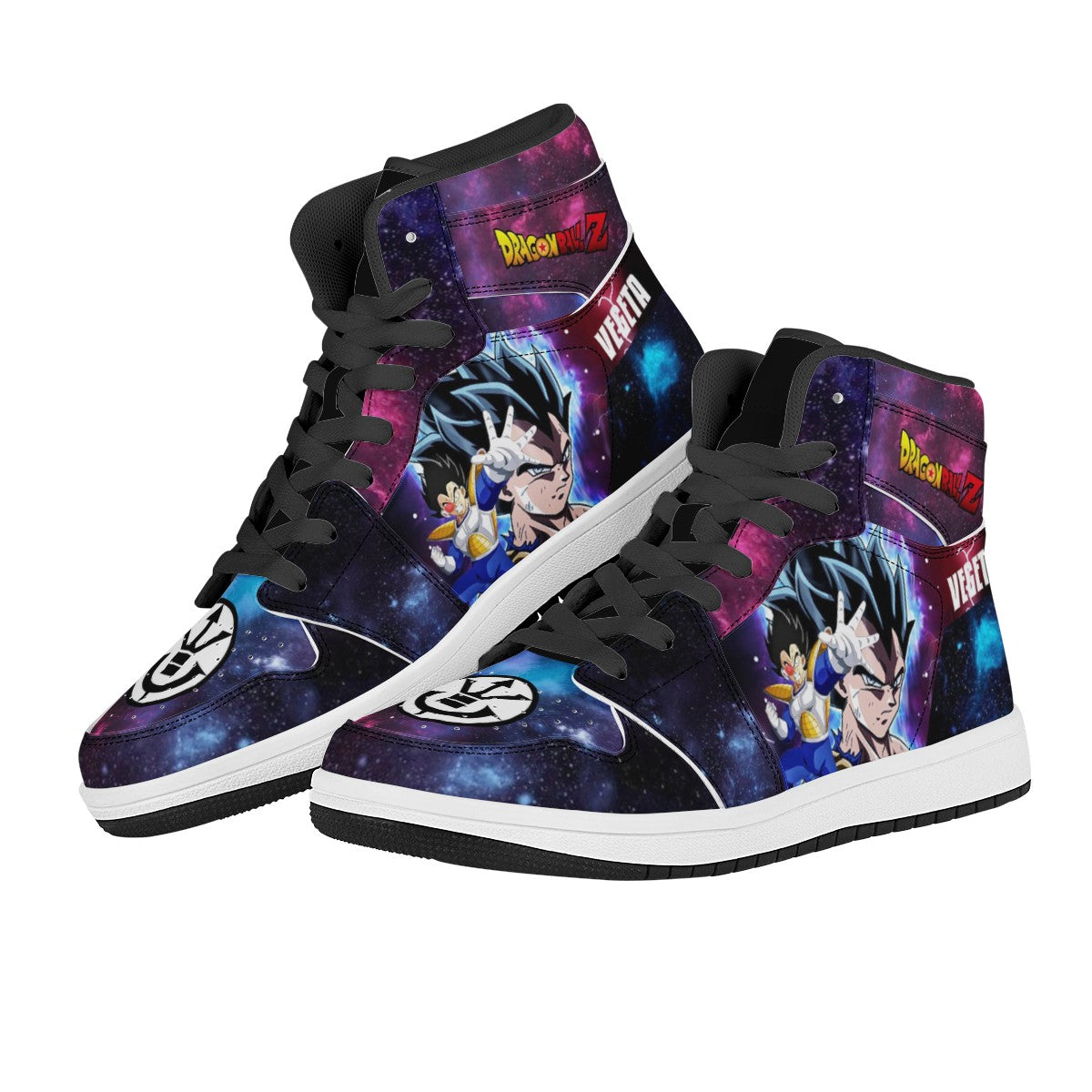 Vegeta Custom Nike Air Jordan 1 Leather Sneaker